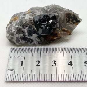 Cassiterite on Quartz - Elsmore