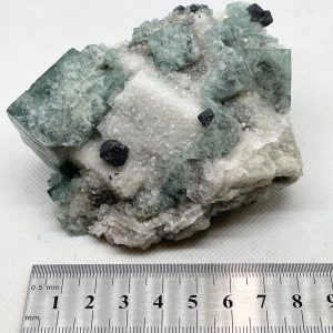 Fluorite with Galena & Quartz - United Kingdom