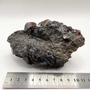 Garnets in Galena- Broken Hill