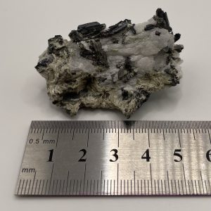 Native Silver on  Dycrasite - Bouismas Mine