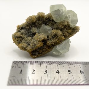Fluorite, Galena & Druzy Quartz - Rogerley Mine
