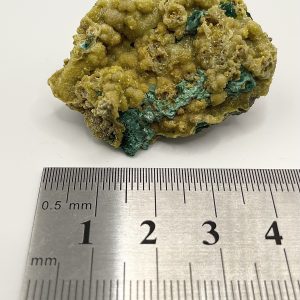 Pyromorphite with Malachite - Rum Jungle
