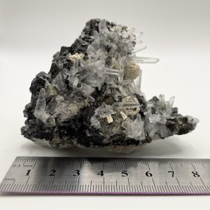 Quartz, Pyrite & Sphalerite - Huanzala