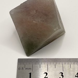 Natural Pink/Green Fluorite Octahedron - Huanggang Mine