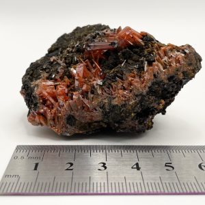 Crocoite with Gibbsite - Adelaide Mine