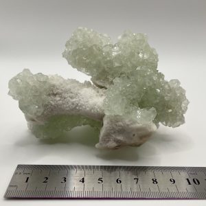 Apophyllite on Quartz Stalactite - Aurangabad