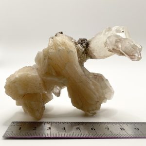Apophyllite on Stilbite - Nasik