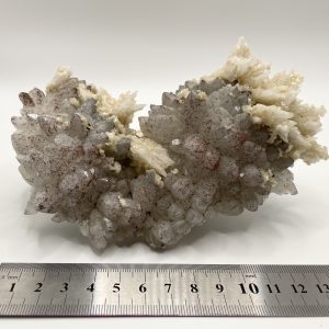 Hematite on Quartz with Dolomite - Hubei Province