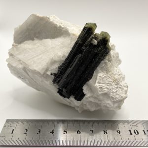 Tourmaline on Albite - Landanai