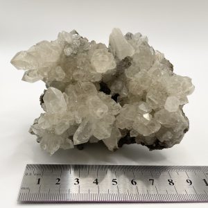 Quartz with Calcite - Huanggang Mine