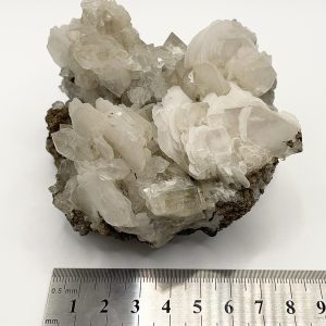 Quartz with Calcite- Huanggang Mine