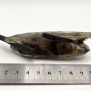 Smoky Quartz with Aegirine - Malawi