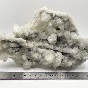 Apophyllite on Quartz - Maharashtra