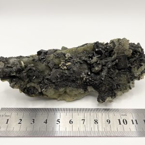 Babingtonite & Prehnite - Qiaojia